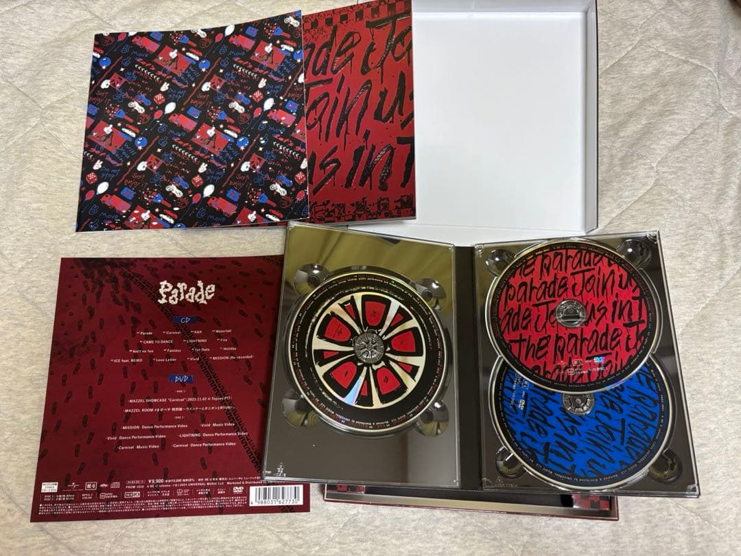 MAZZEL Parade MUZEUM盤 FC限定盤 CD+2DVD