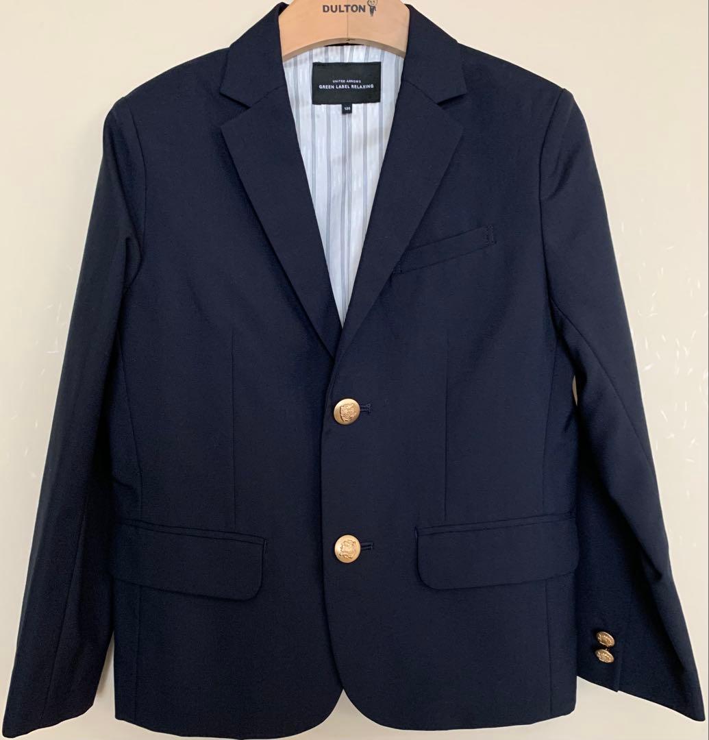 GREEN LABEL RELAXING スーツ130cm＆ネクタイチーフセット