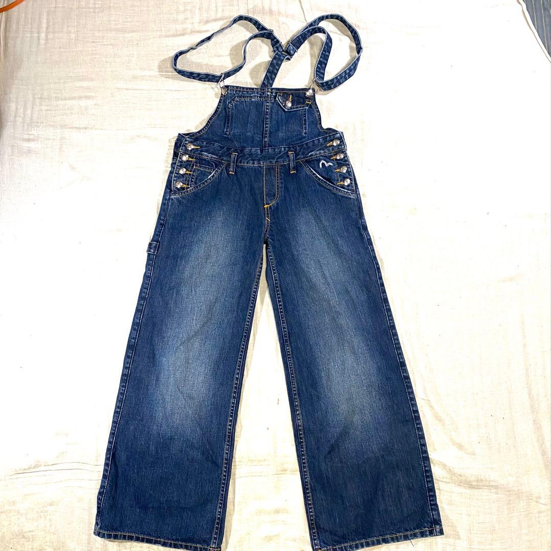 EVISU ☆エビス☆サロペット☆オーバーオール☆レディースデニム☆27インチ