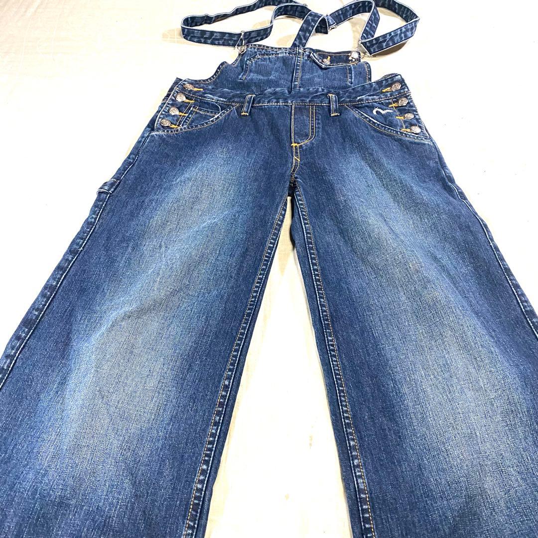 EVISU ☆エビス☆サロペット☆オーバーオール☆レディースデニム☆27インチ