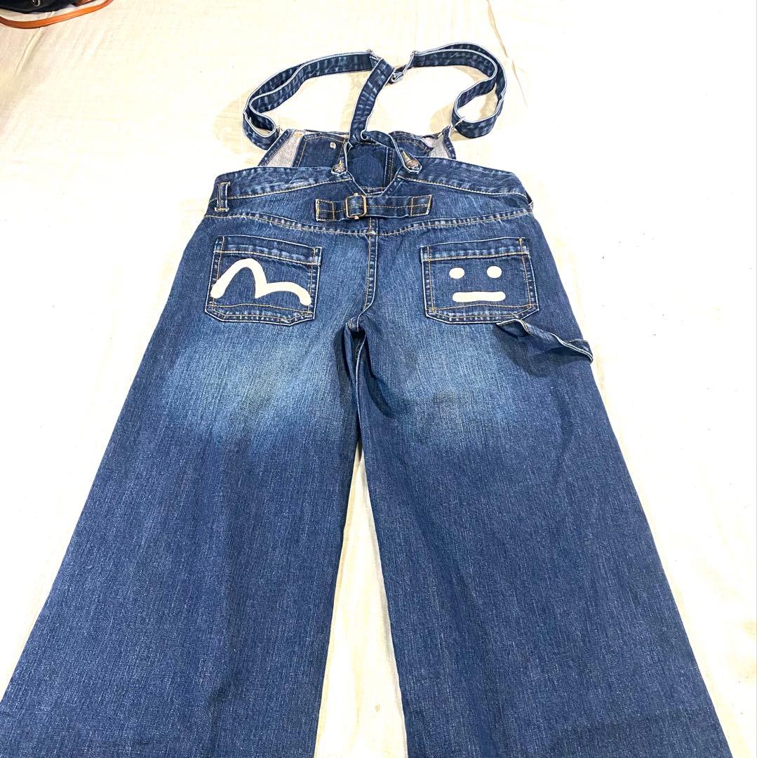 EVISU ☆エビス☆サロペット☆オーバーオール☆レディースデニム☆27インチ