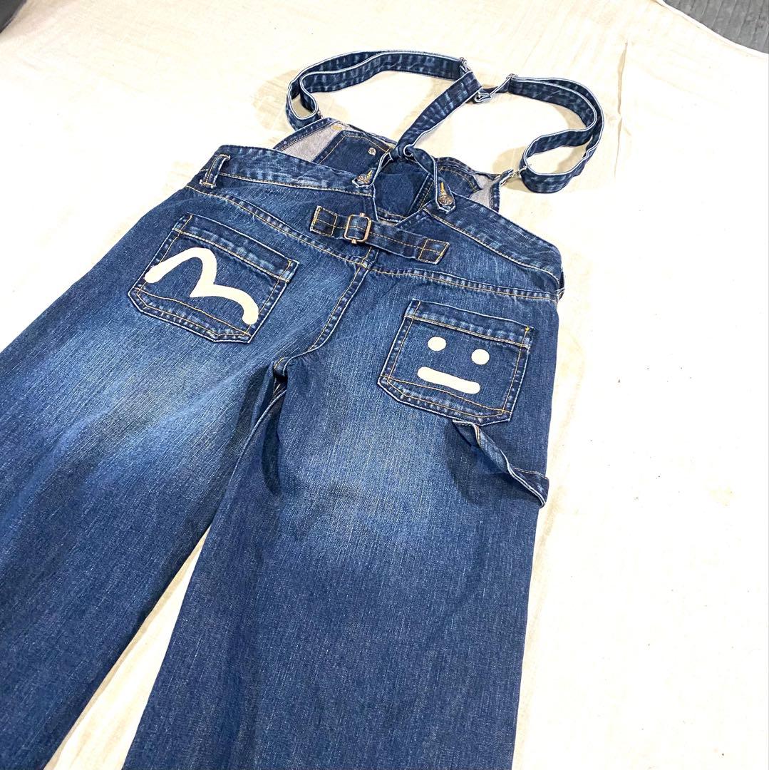 EVISU ☆エビス☆サロペット☆オーバーオール☆レディースデニム☆27インチ