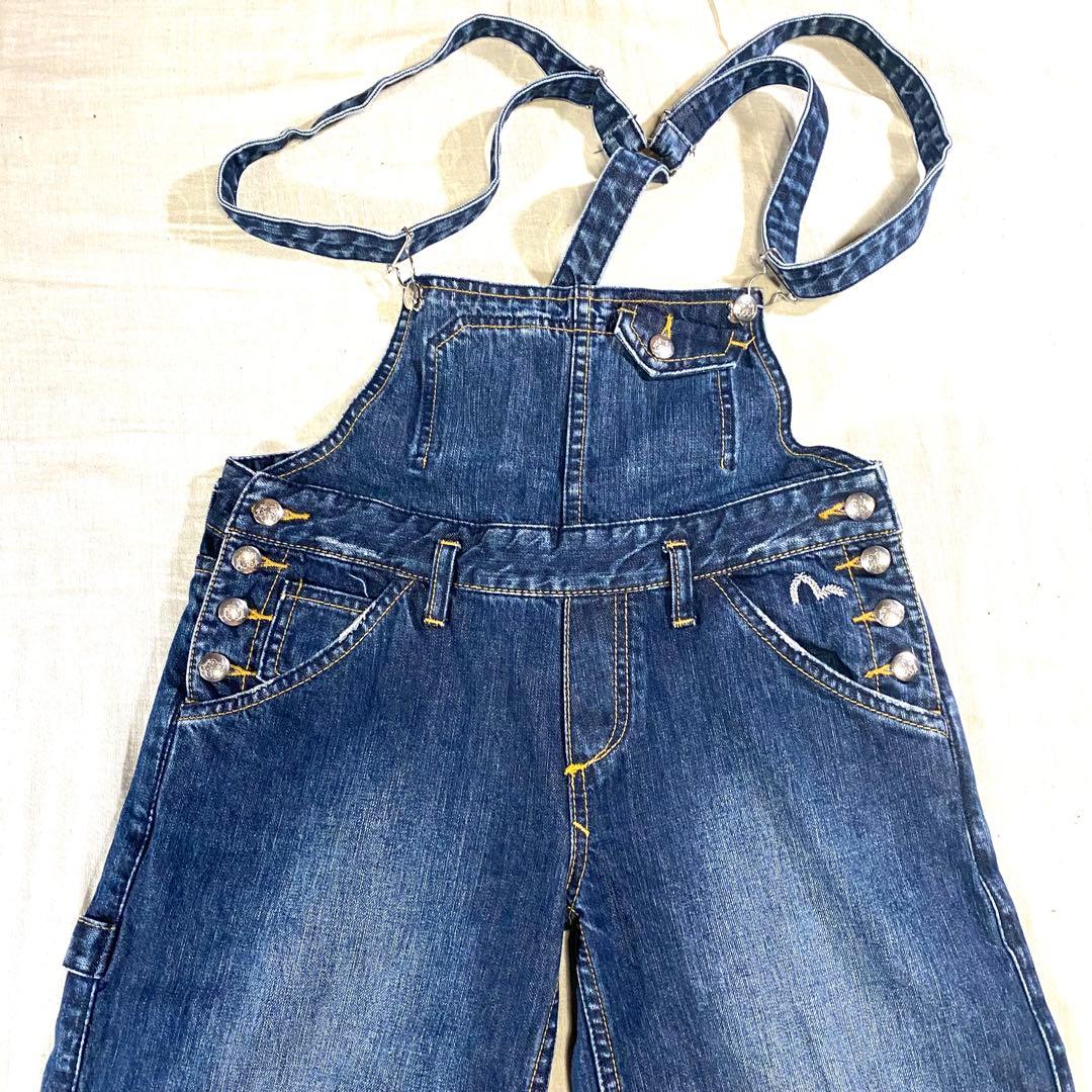 EVISU ☆エビス☆サロペット☆オーバーオール☆レディースデニム☆27インチ