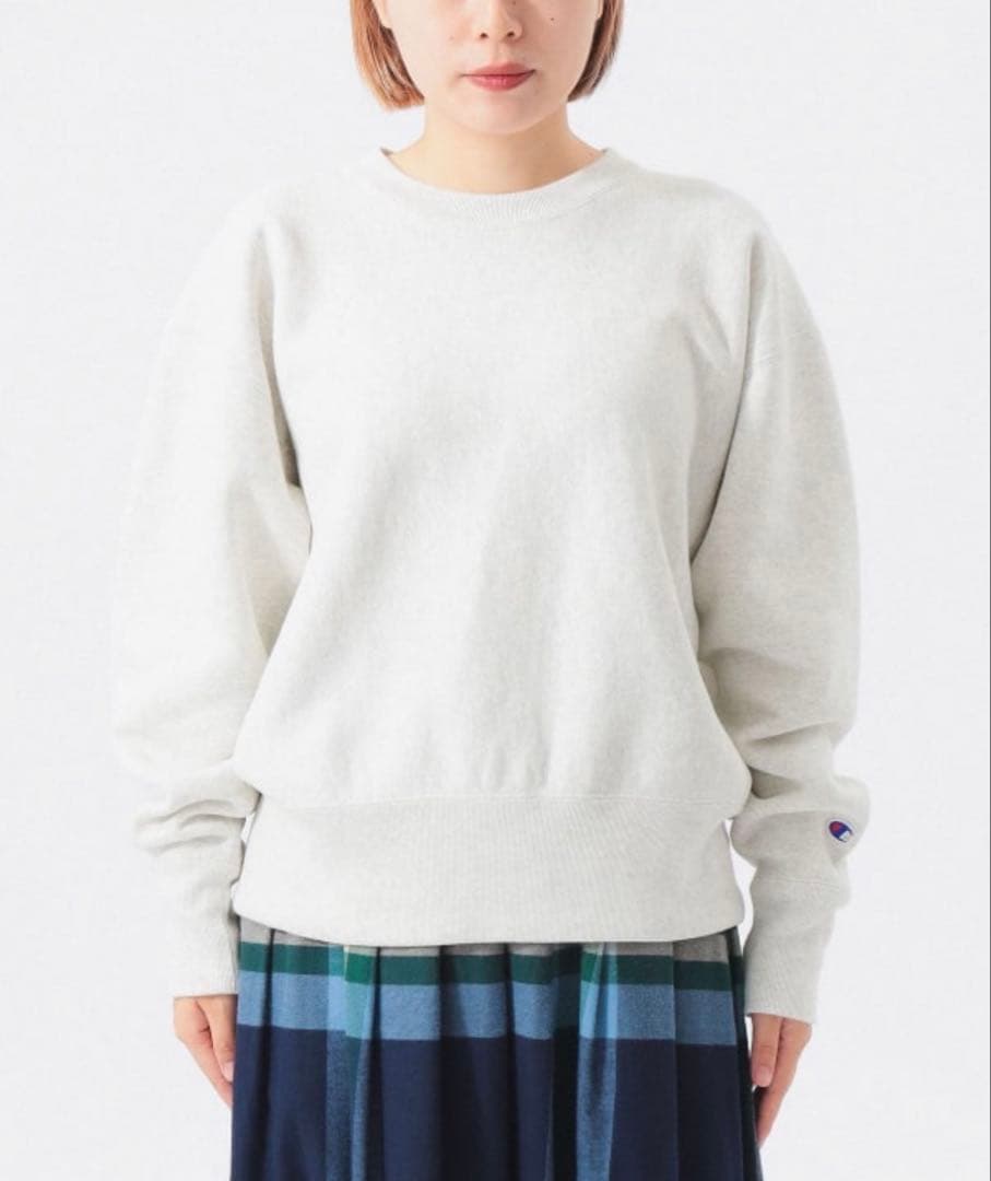 BEAMS BOY 【別注】Champion / バックプリント リバースウィー