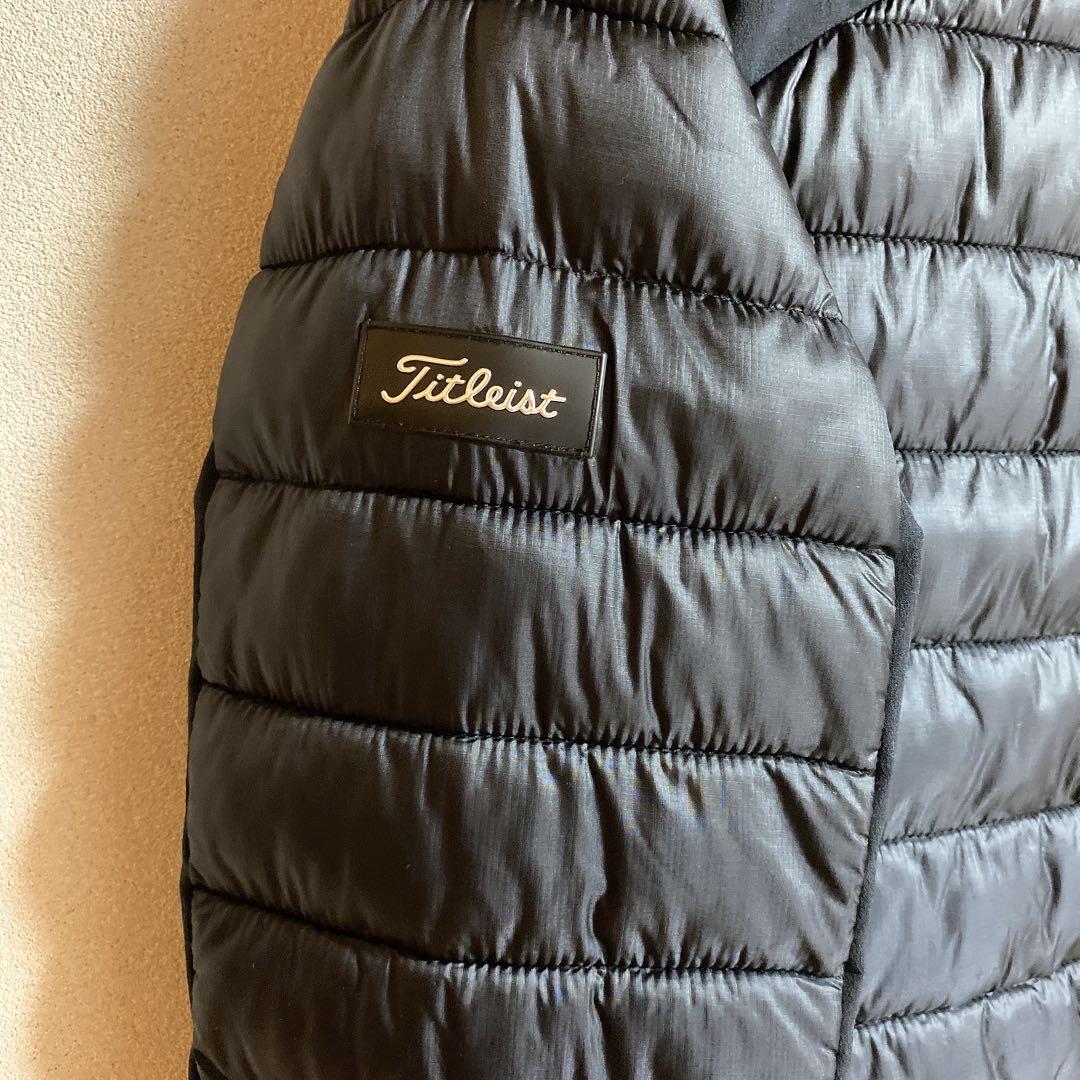 タイトリスト×メルセデスベンツ　ダウンジャケット ブラック Sサイズ