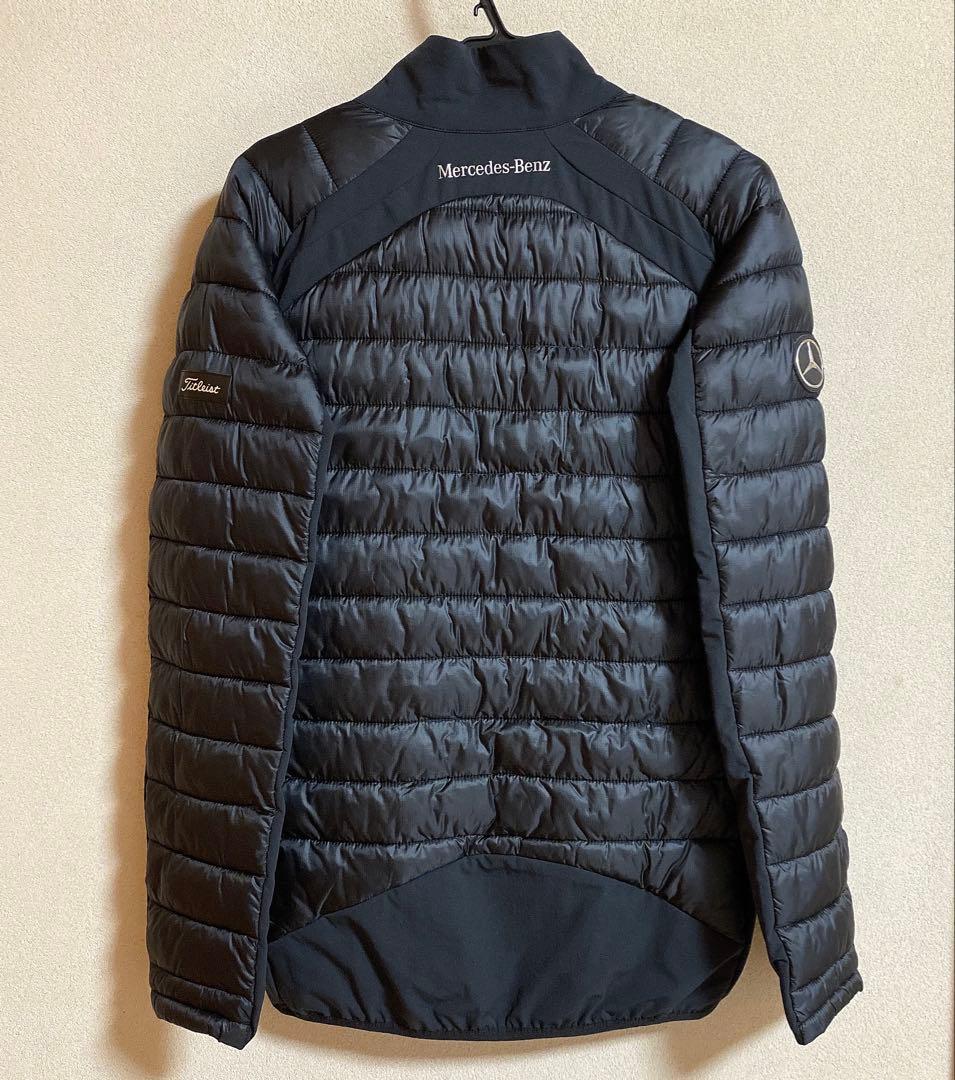 タイトリスト×メルセデスベンツ　ダウンジャケット ブラック Sサイズ