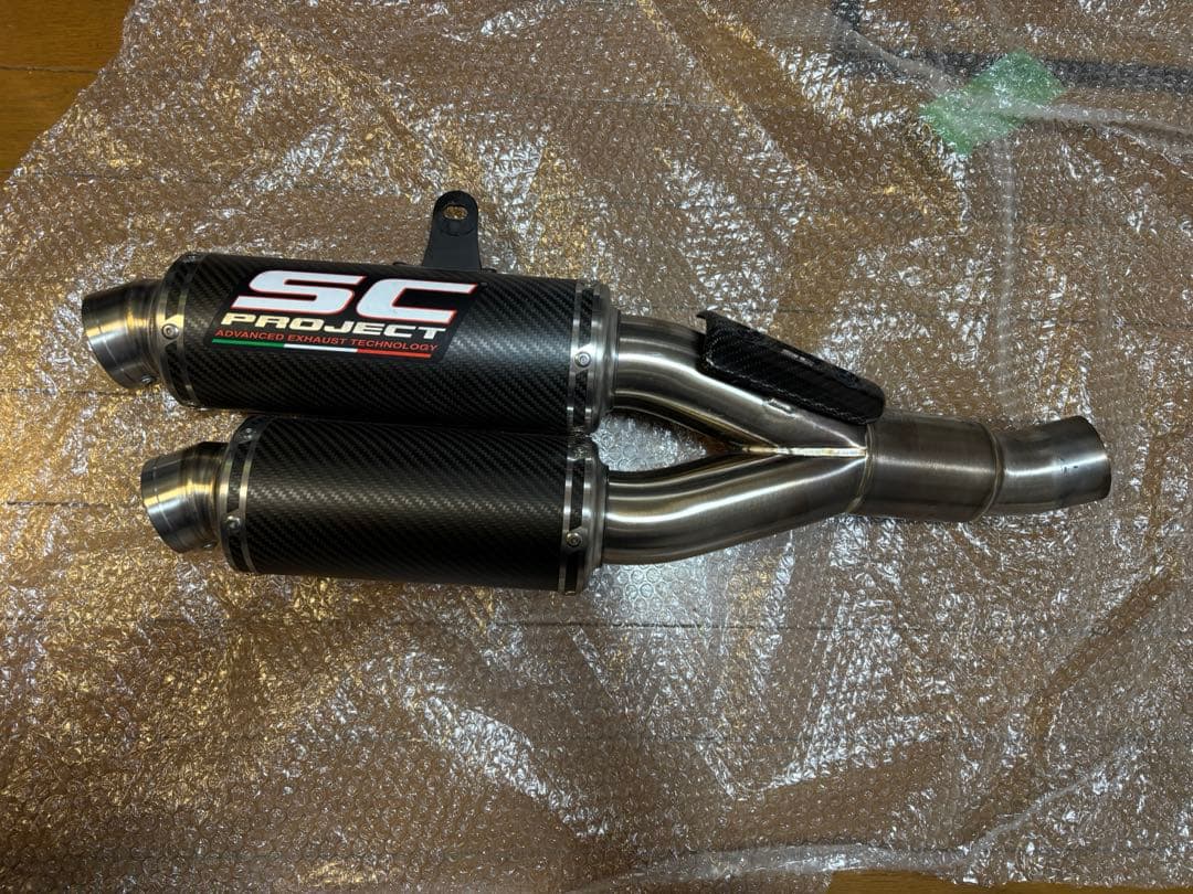 モンスター1200 821後期 SC-PROJECT GPツインマフラー