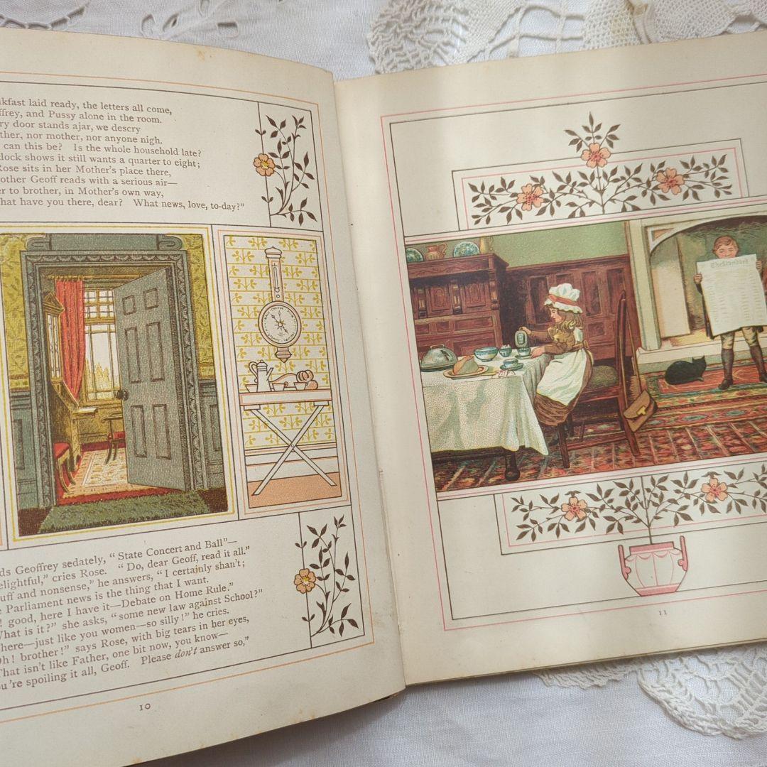 チャーリーオーダー アンティーク絵本 洋書古書 児童書 ヴィクトリアン