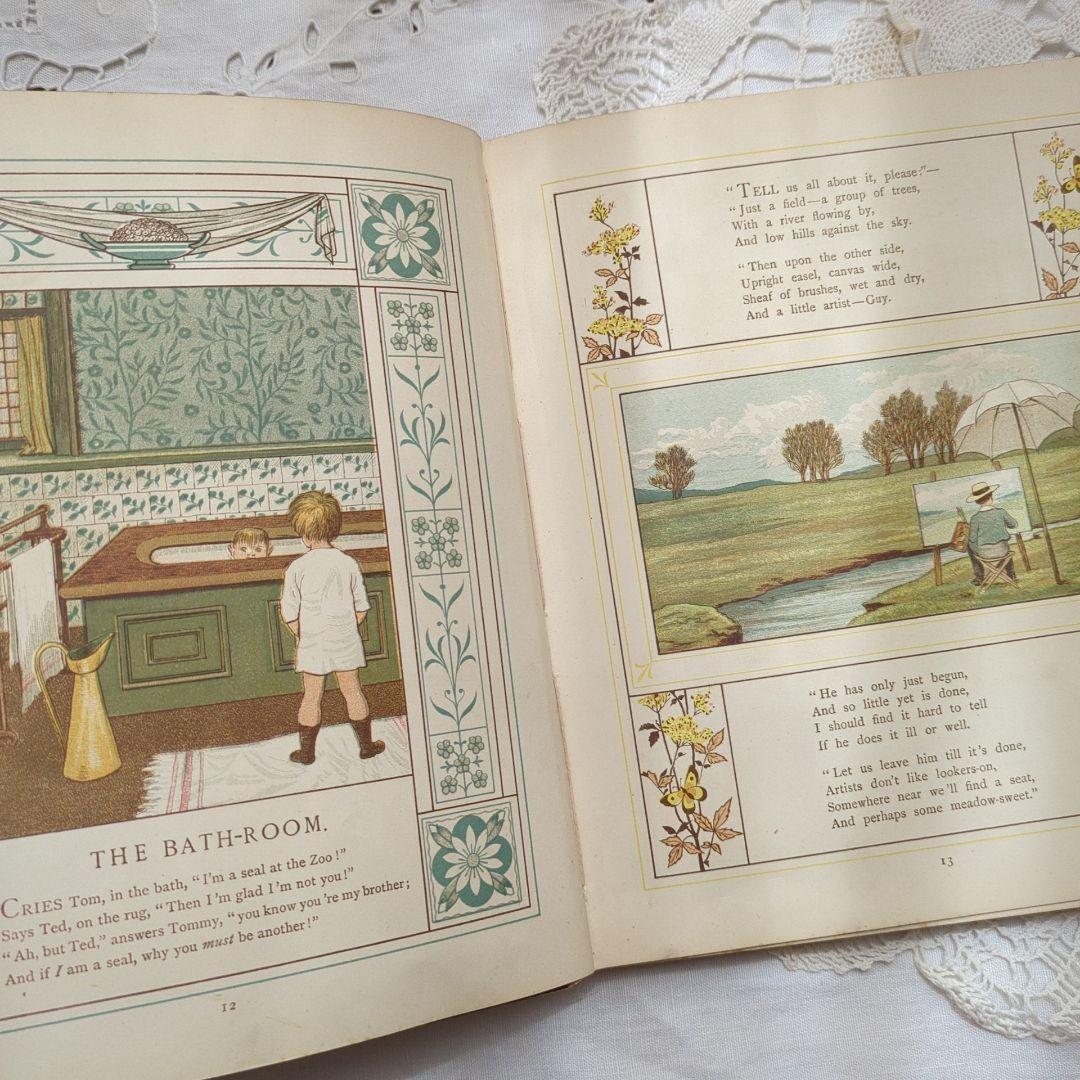 チャーリーオーダー アンティーク絵本 洋書古書 児童書 ヴィクトリアン