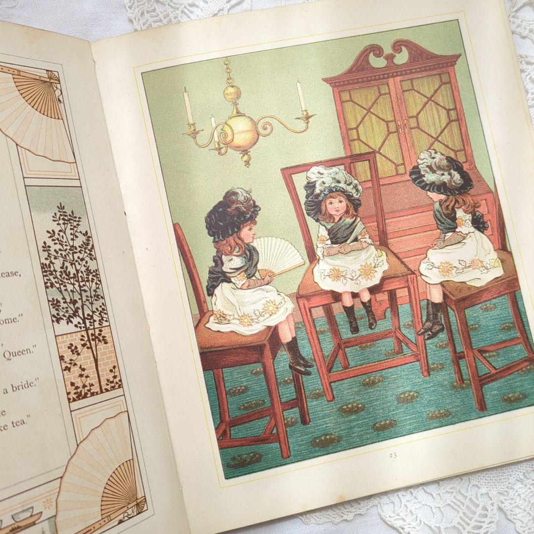 チャーリーオーダー アンティーク絵本 洋書古書 児童書 ヴィクトリアン