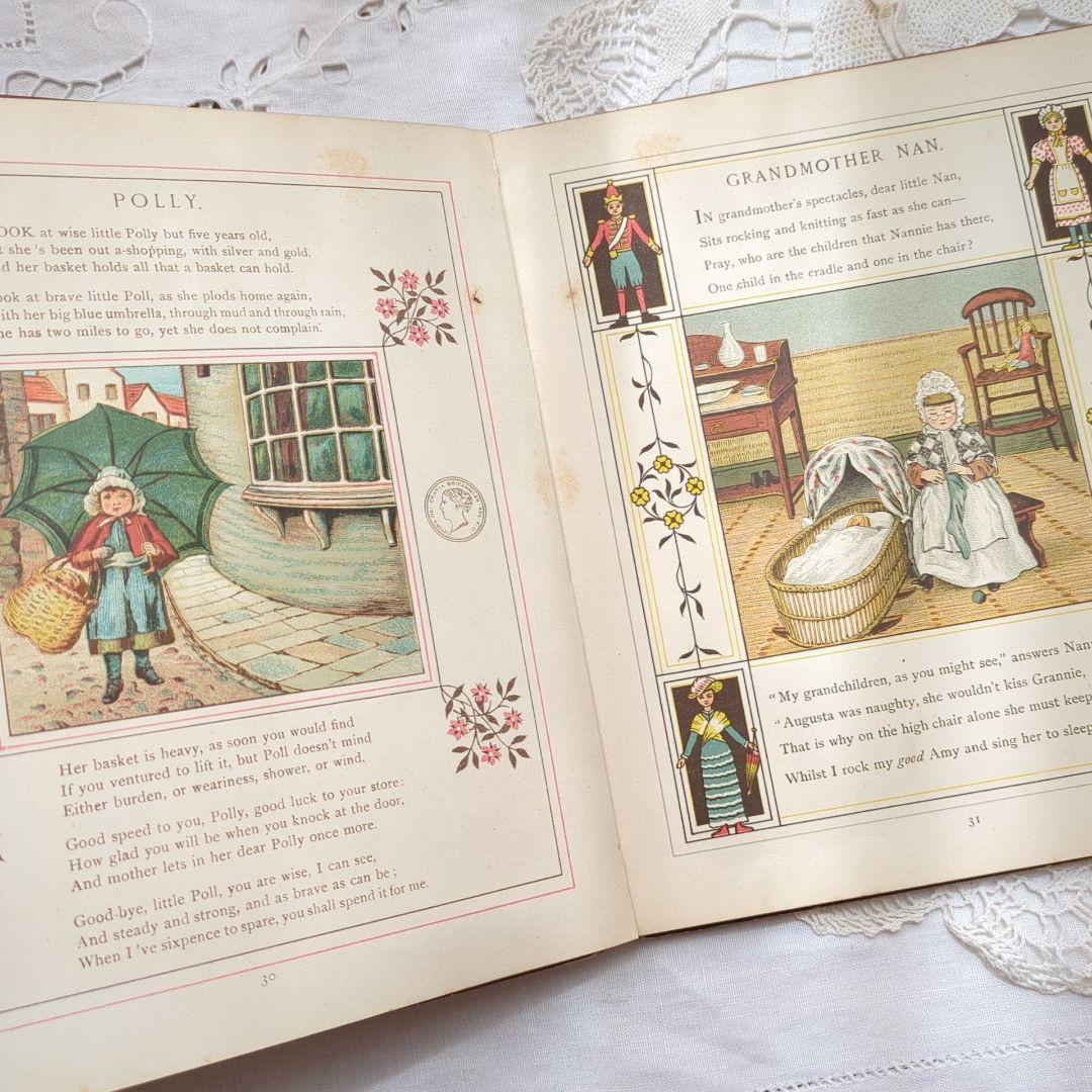 チャーリーオーダー アンティーク絵本 洋書古書 児童書 ヴィクトリアン