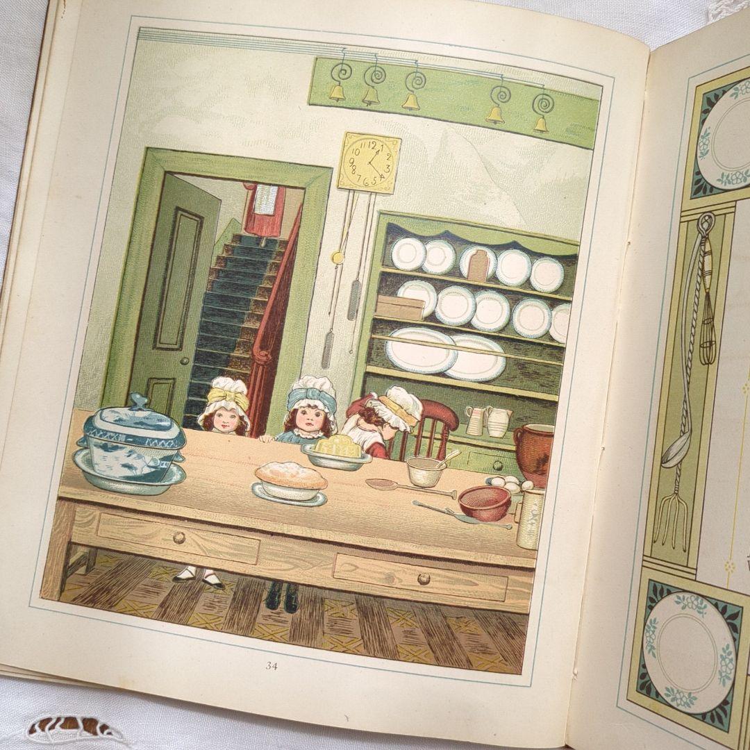 チャーリーオーダー アンティーク絵本 洋書古書 児童書 ヴィクトリアン