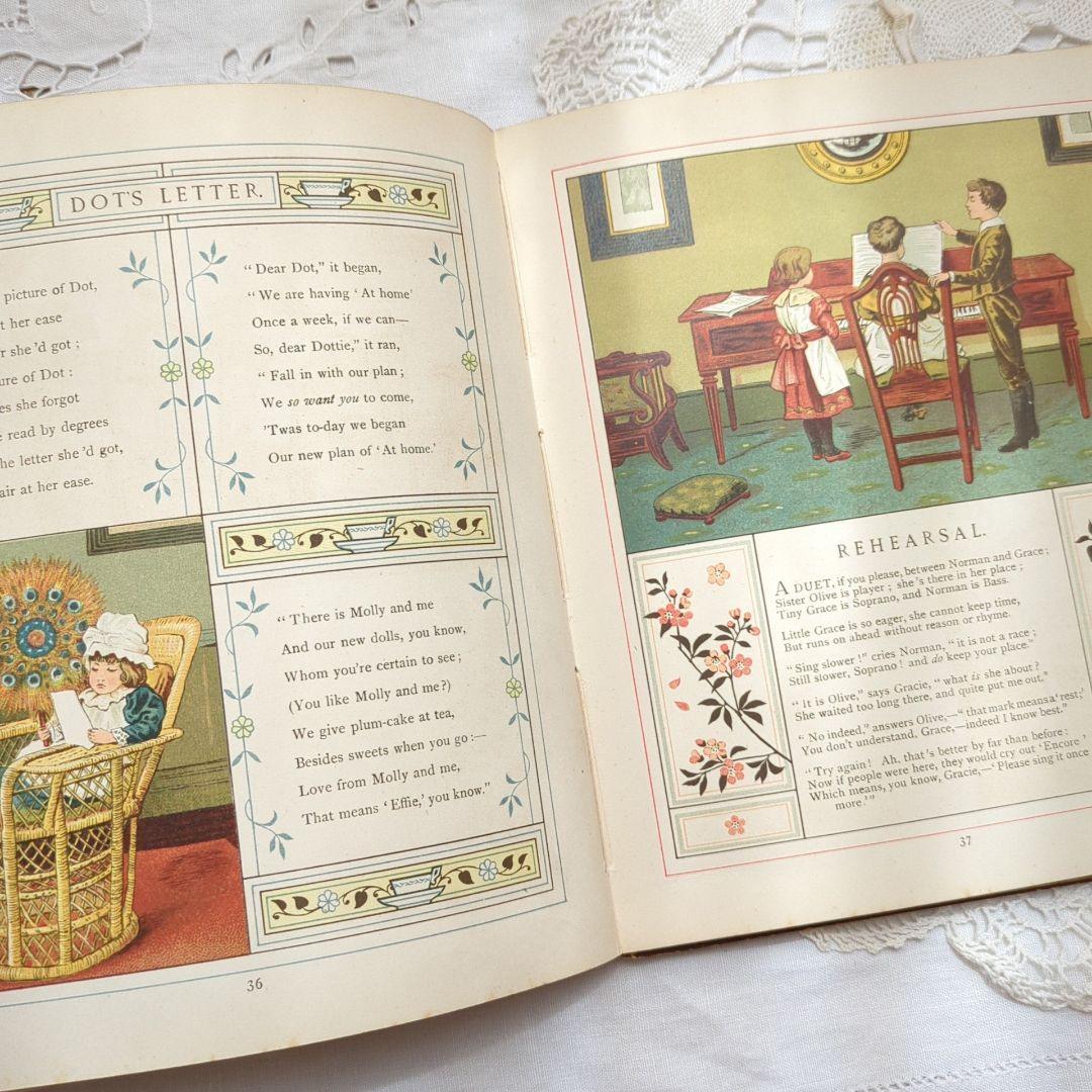 チャーリーオーダー アンティーク絵本 洋書古書 児童書 ヴィクトリアン