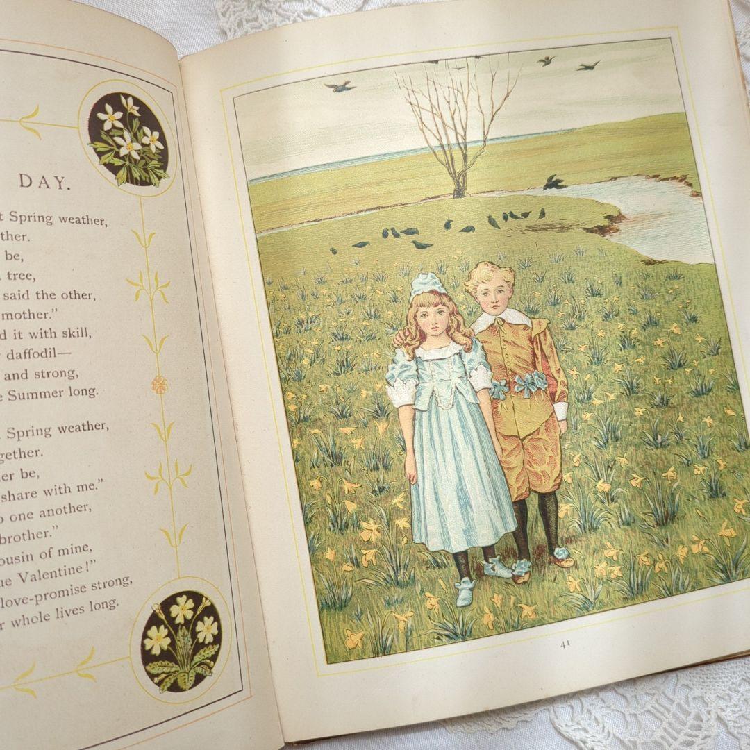 チャーリーオーダー アンティーク絵本 洋書古書 児童書 ヴィクトリアン