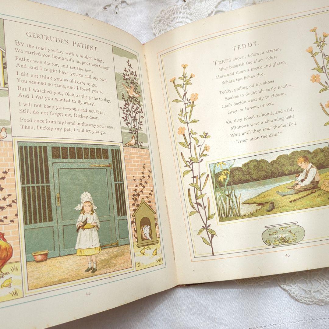 チャーリーオーダー アンティーク絵本 洋書古書 児童書 ヴィクトリアン