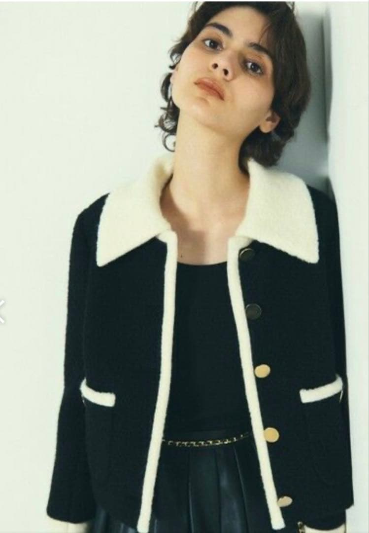 グレースコンチネンタル❤︎ ウールパイルジャケット