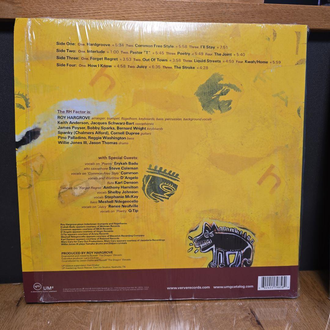 美品 送料込 The RH Factor Hard Groove アナログ盤