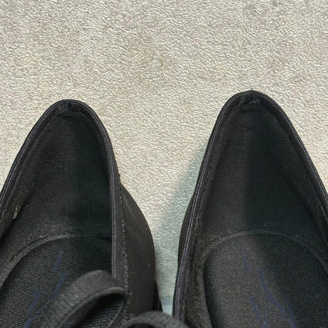美品 ルタロン ダブルリボン バレリーナシューズ