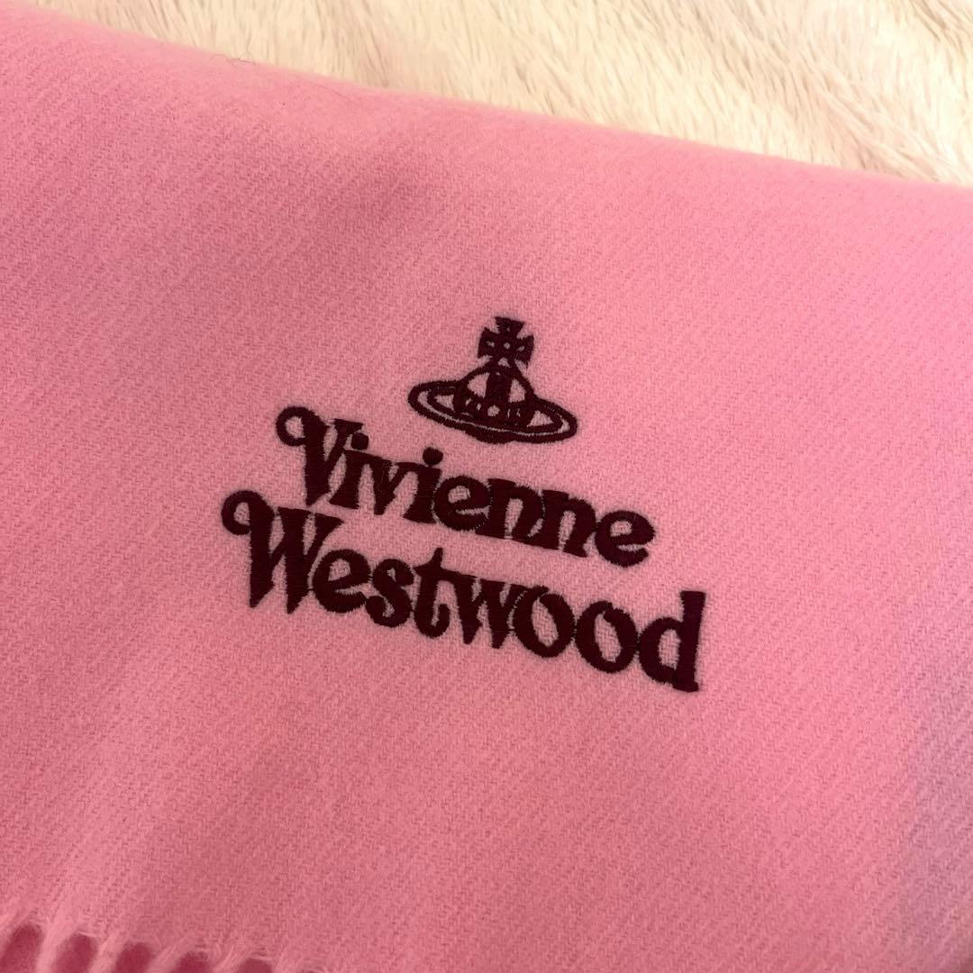 Vivienne Westwood マフラー ピンク 未使用タグ付き　ビビアン
