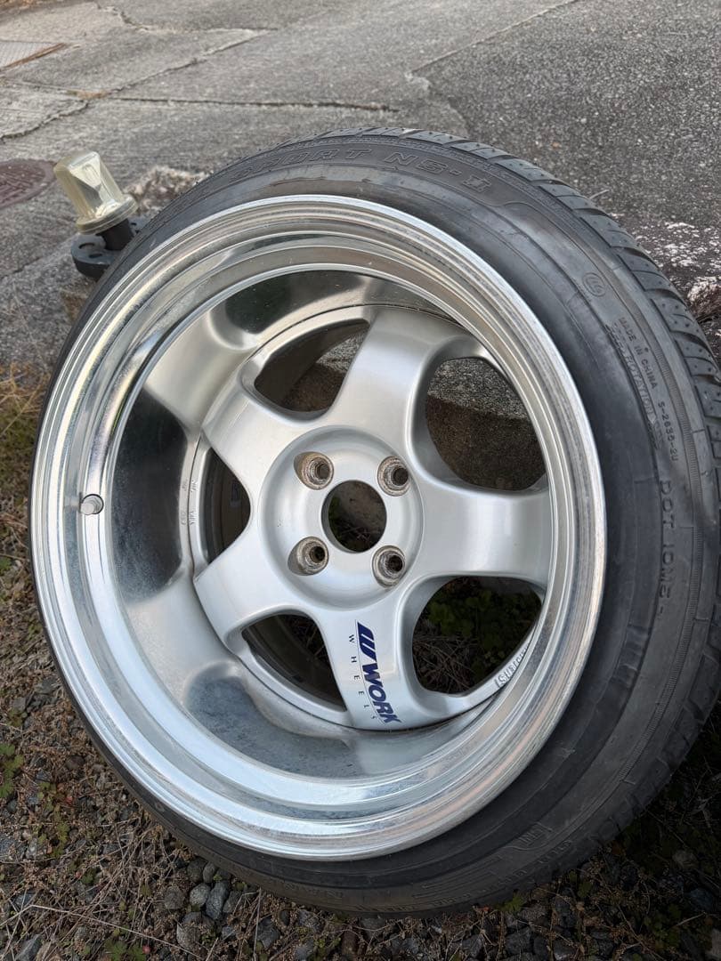 Work マイスターs1 15インチ 8j10j 4穴100