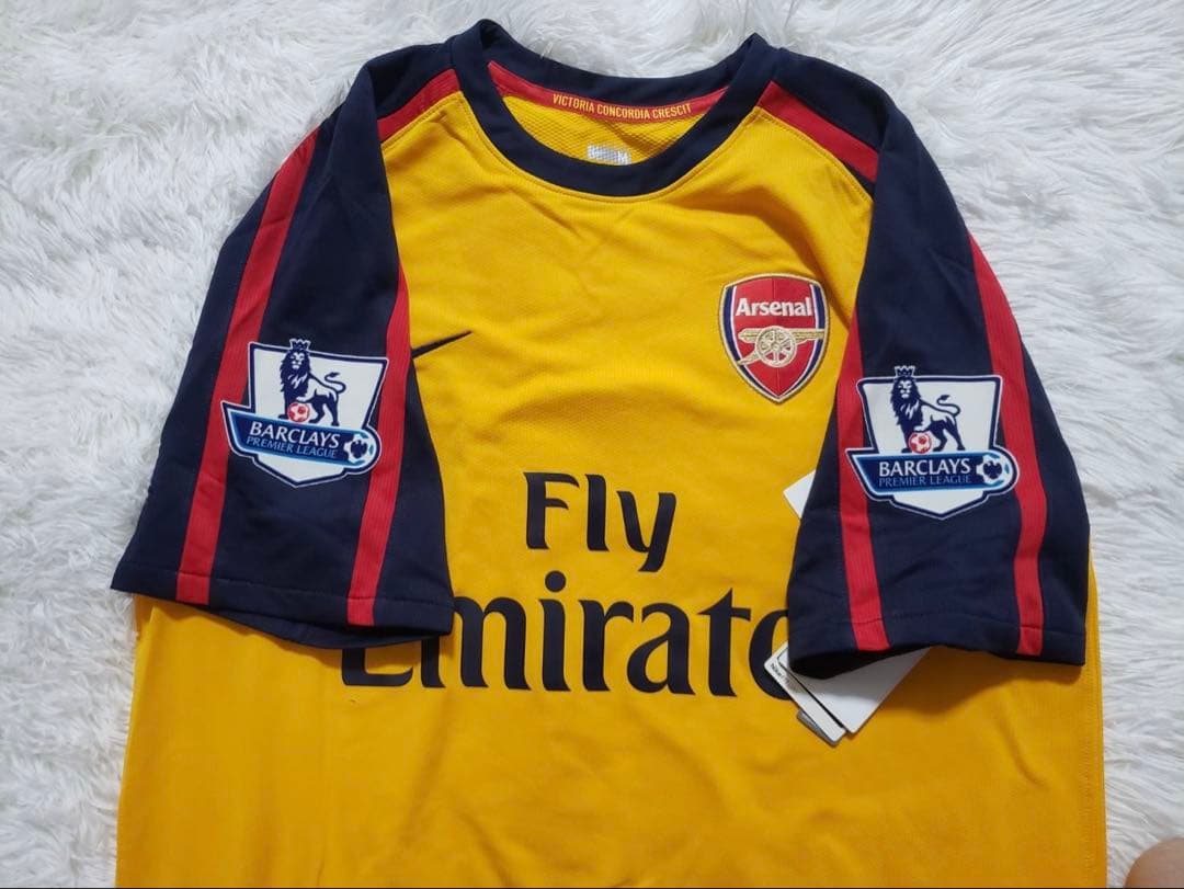 【新品タグ付】レア商品 NIKE 08/09アーセナル アウェイ 8番 ナスリ