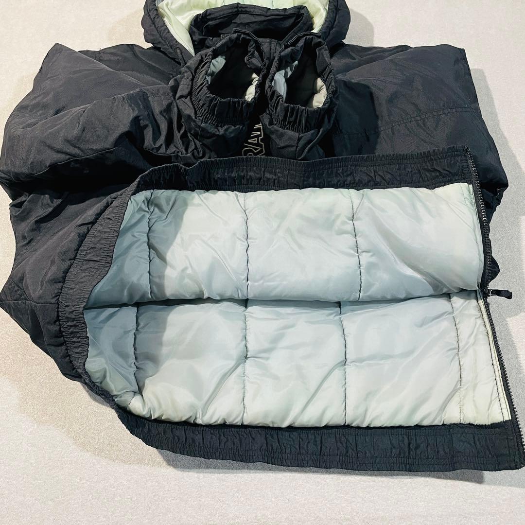 STARTER NFL オークランド・レイダース中綿アノラックパーカー着脱フード