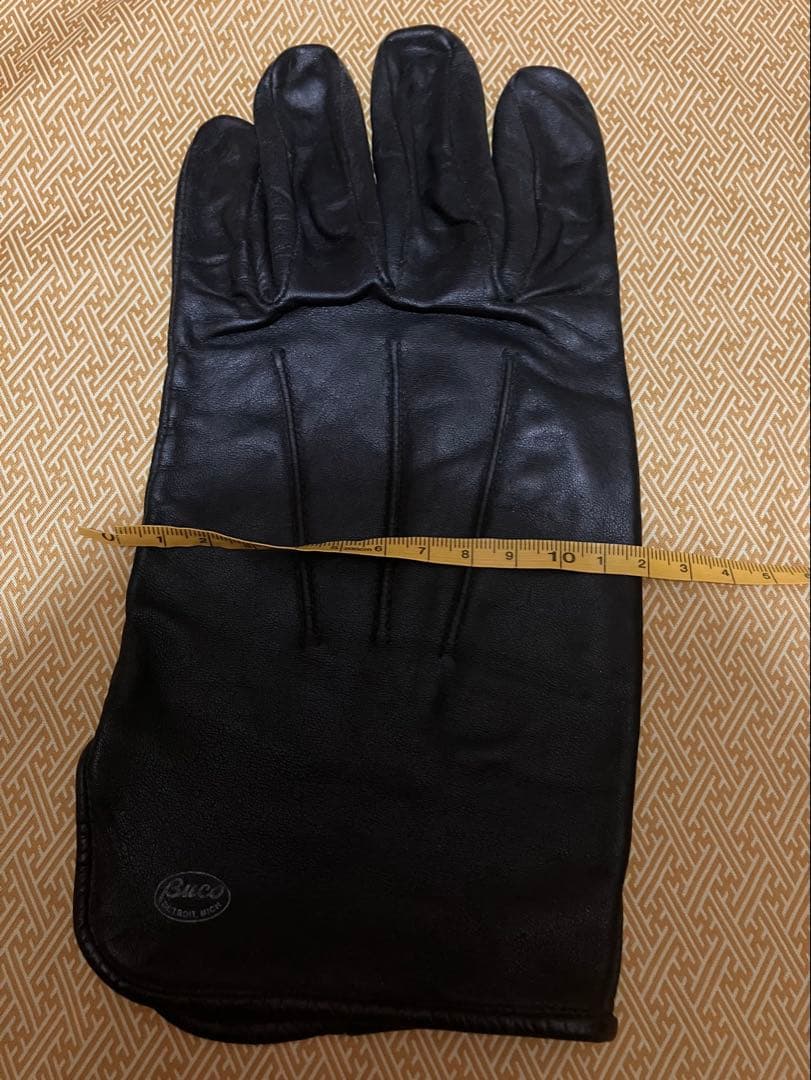 BUCO レザー バイク用 革グローブ 黒