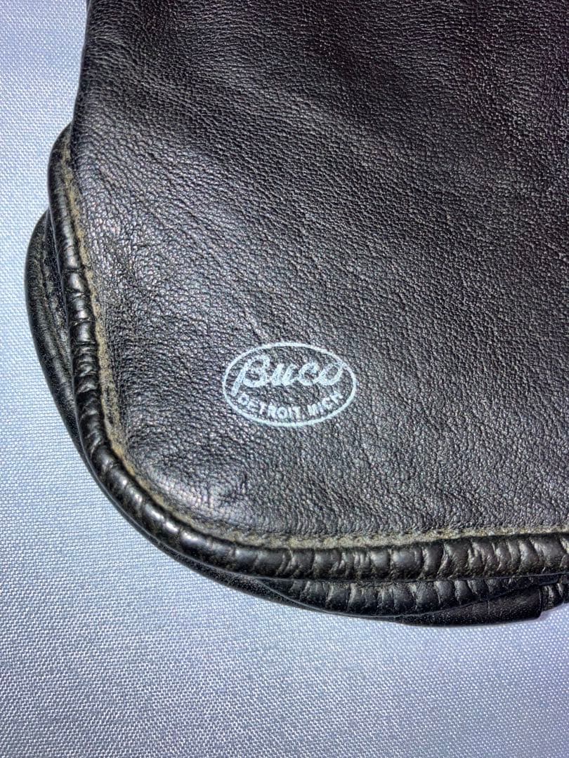 BUCO レザー バイク用 革グローブ 黒