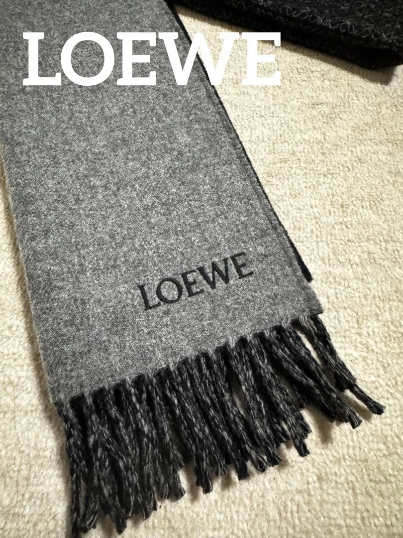【美品☆】LOEWEマフラー