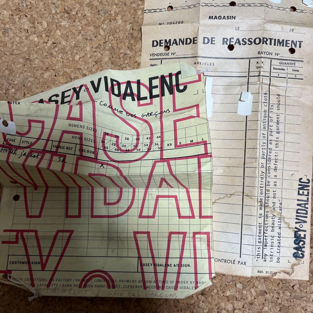 コムデギャルソン Casey Vidalenc ジャケット　44