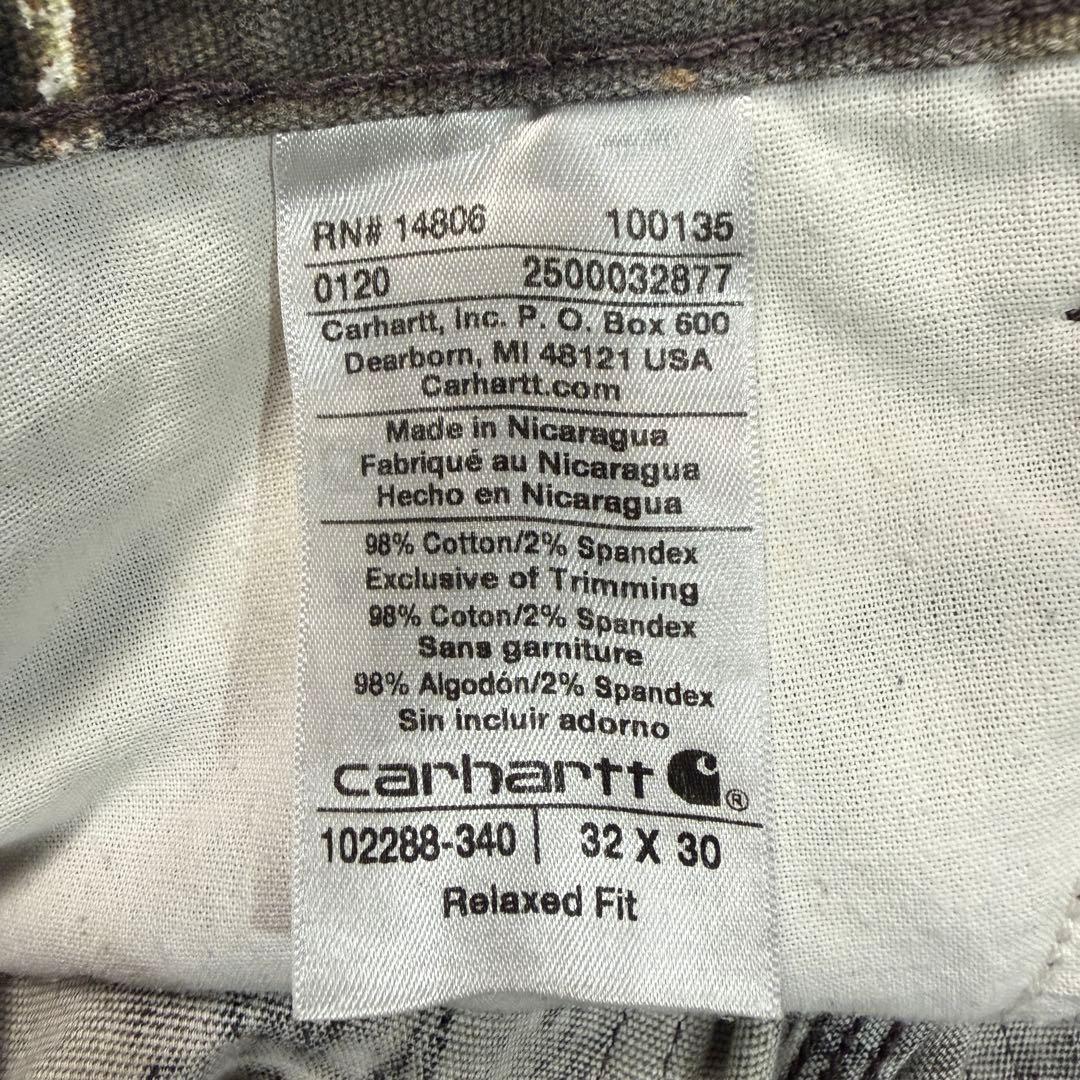 maaaa様カーハート【32】リアルツリー ペインターパンツ ワーク