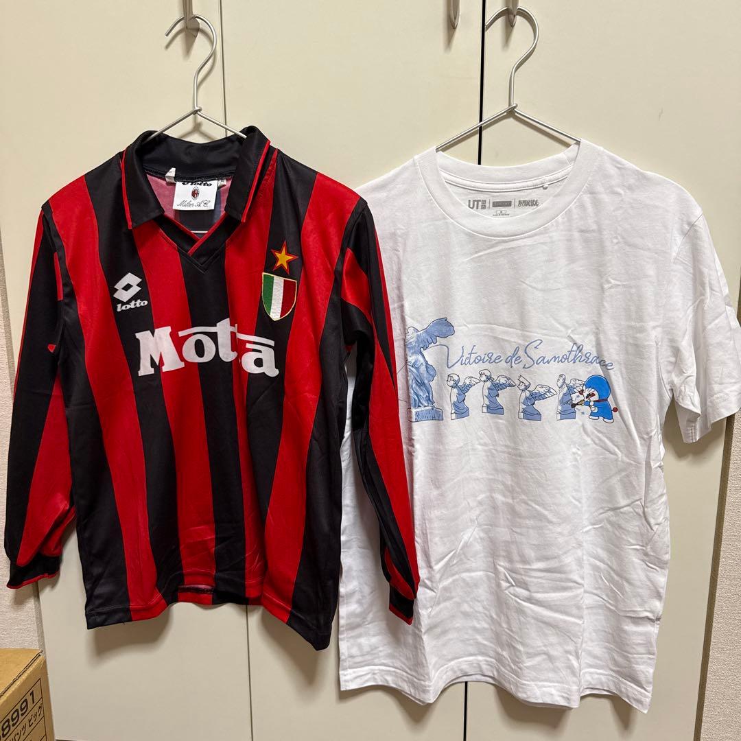 ACミラン　ウェア 長袖✖️1半袖✖️1