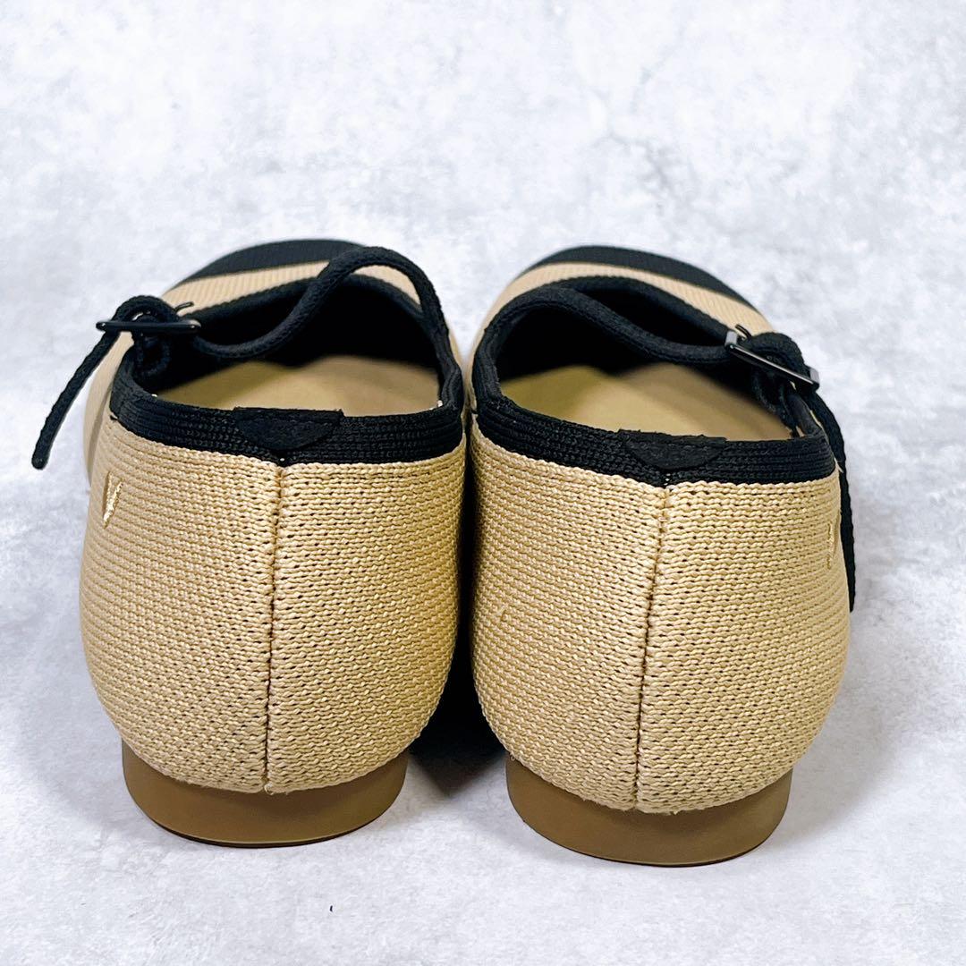 ☆美品☆【ビバイア】メリージェーン (36.5) フラットシューズ スクエアトゥ