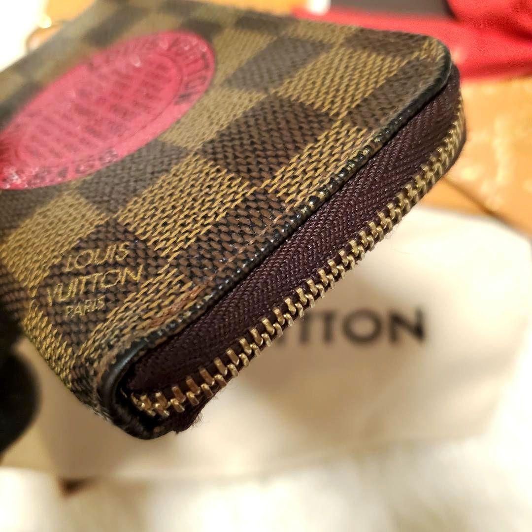 ルイヴィトン VUITTON 小銭入れ ケース エベヌ ダミエ クレ 希少