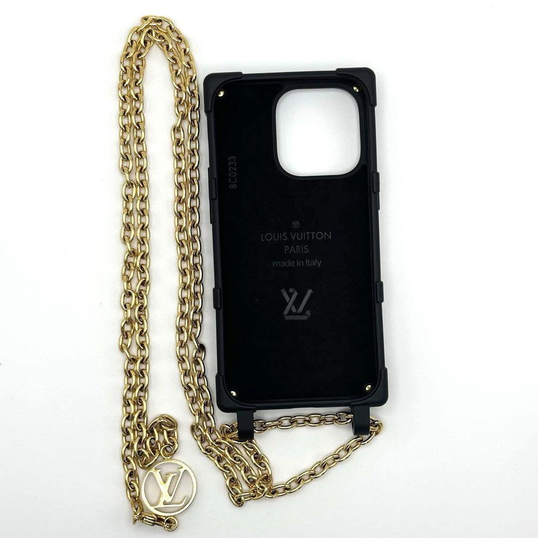 美品　ルイヴィトン　リ　トランク　iPhone ケース14pro M81977