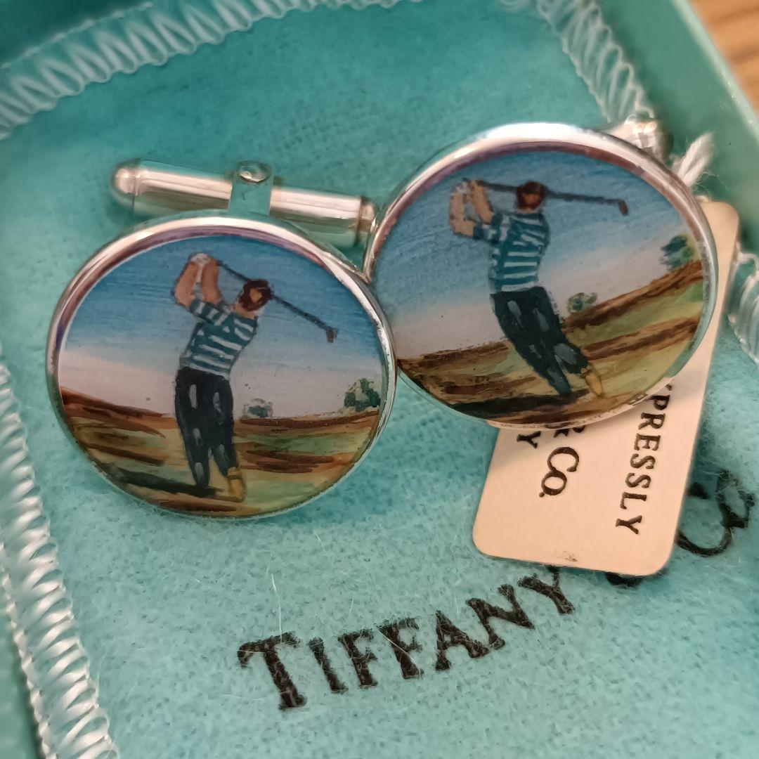 ティファニー　カフス　925 　ゴルフ