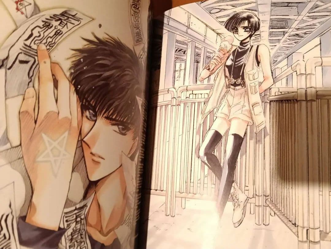 ✨絶版‼️✨初版✨レア美品✨CLAMP画集 Xゼロ✧︎イラストコレクション✧︎