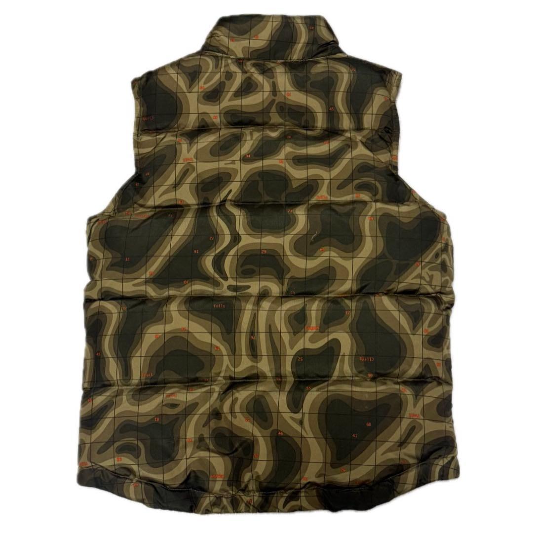 old gap Down camo Vest 迷彩柄 ダウン ベスト