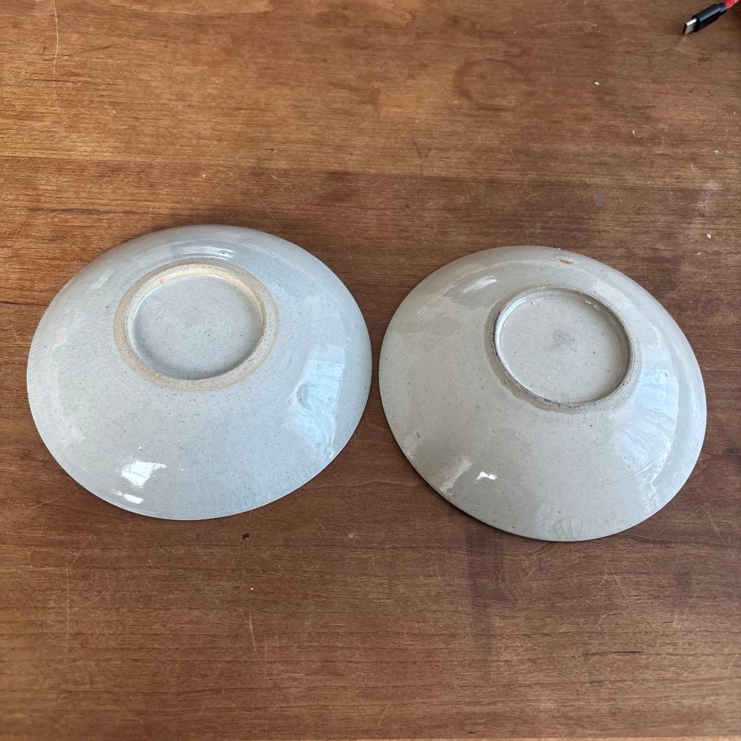 骨董のお皿 2枚