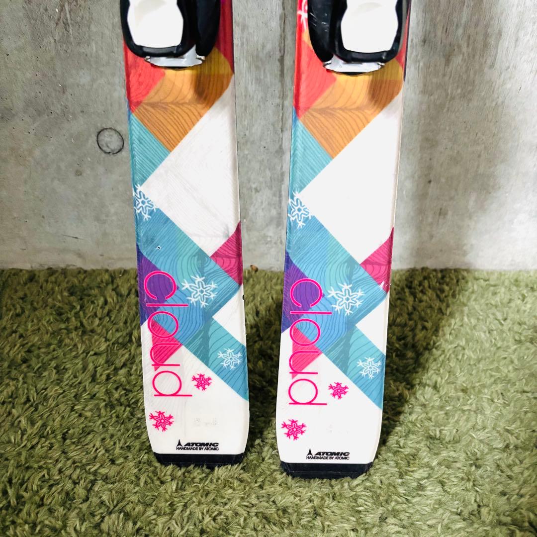 【美品☆】4点セット ATOMIC スキー板セット 140cm 送料無料！