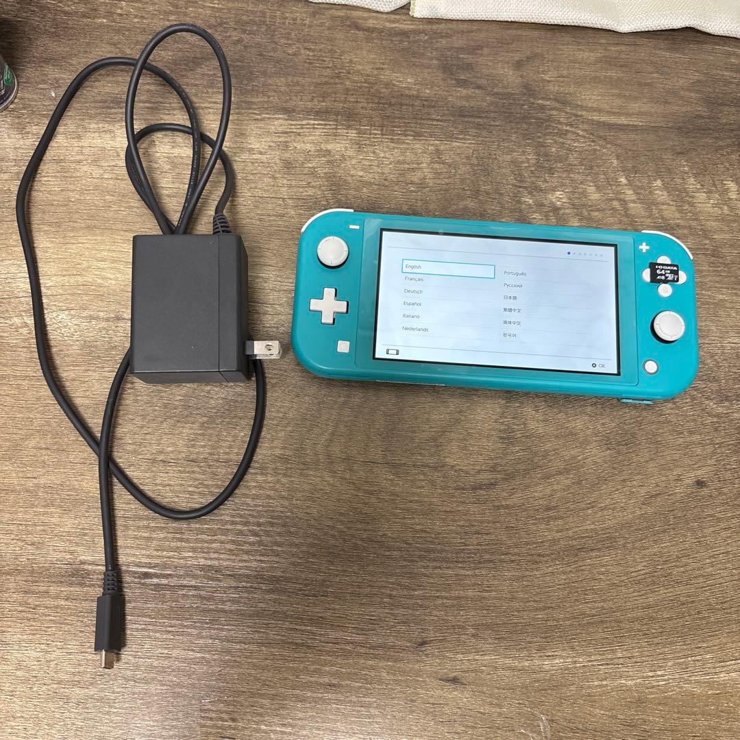 任天堂Switchライト　任天堂SDカード64GBセット