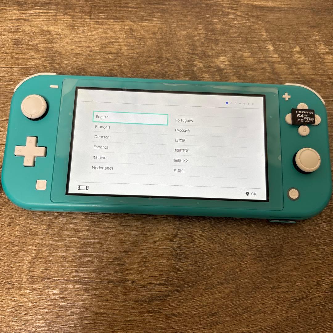 任天堂Switchライト　任天堂SDカード64GBセット