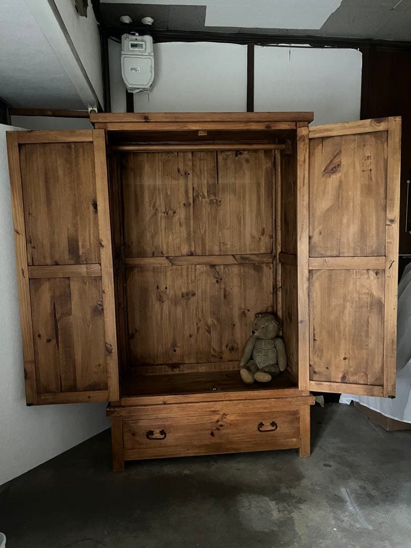 <メンクラロビ>アンティーク ヴィンテージ 北欧風　家具　キャビネット