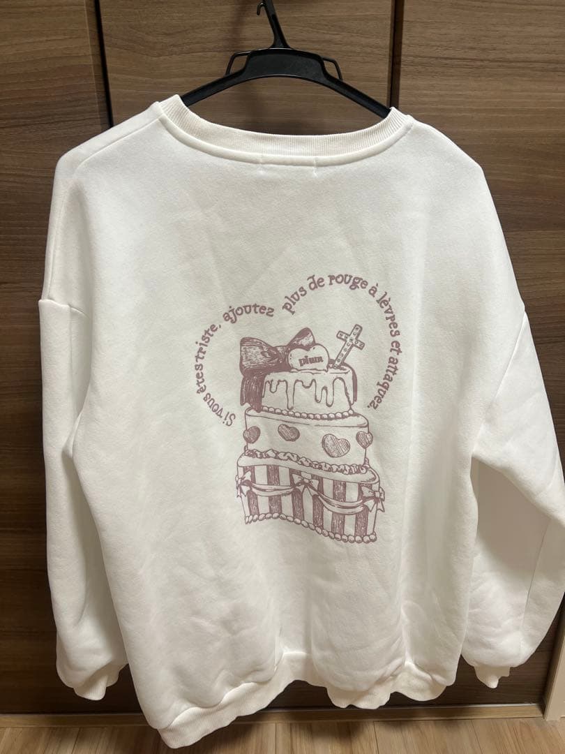 pium melty cake オーバーサイズスウェット
