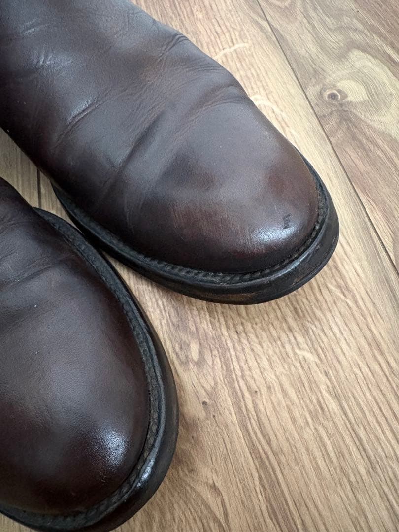 ブッテロ　BUTTERO サイドジップブーツ茶　サイズ40 B825 【箱付】
