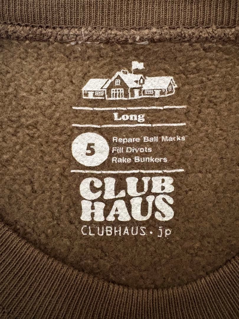 clubhaus スウェット オリーブグリーン Lサイズ レア