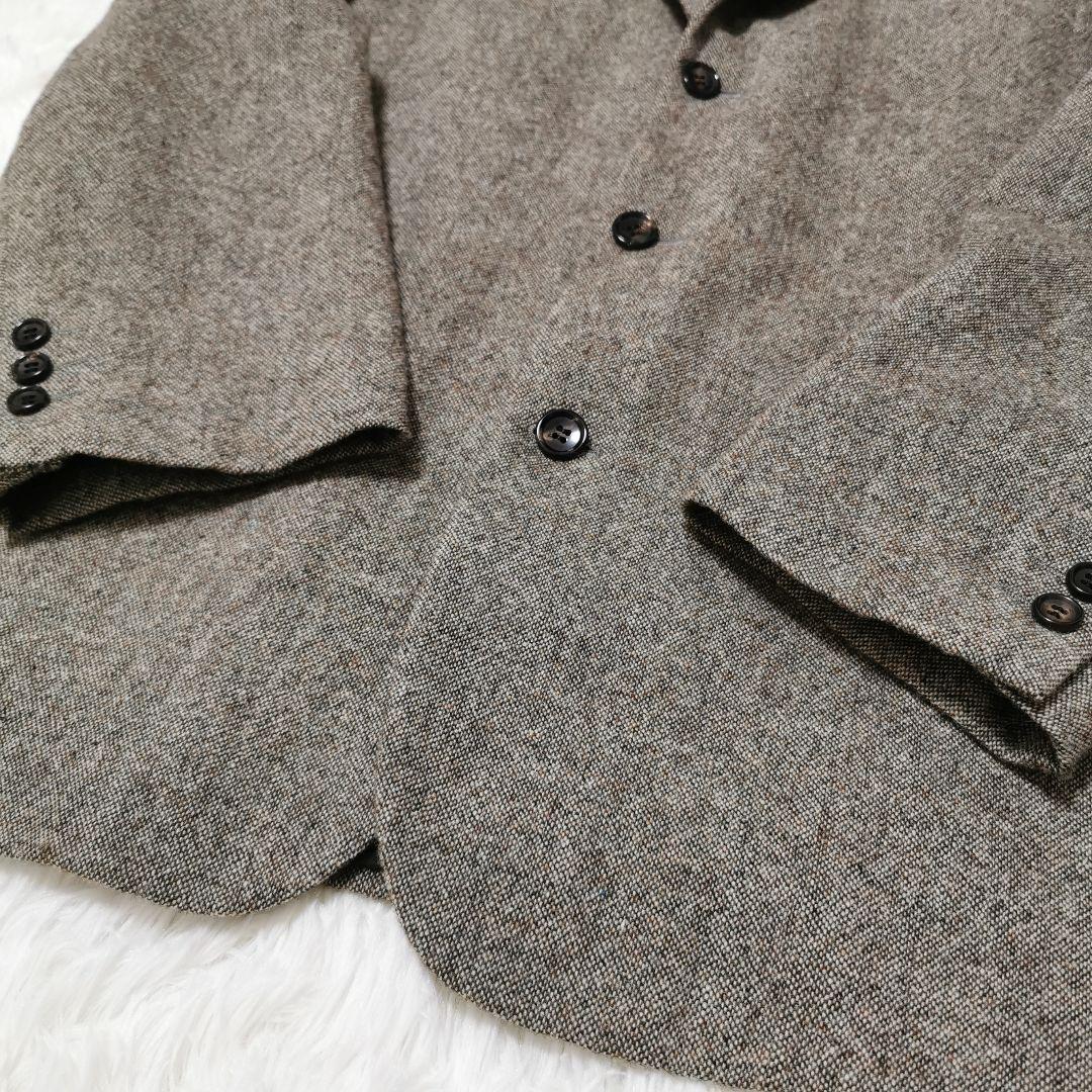 美品 コムデギャルソンオム ツイード テーラードジャケット 田中オム Lサイズ