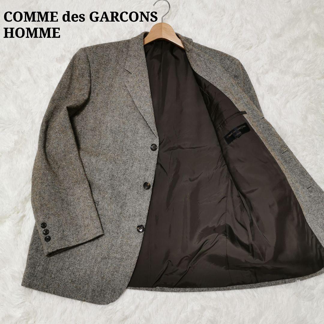 美品 コムデギャルソンオム ツイード テーラードジャケット 田中オム Lサイズ