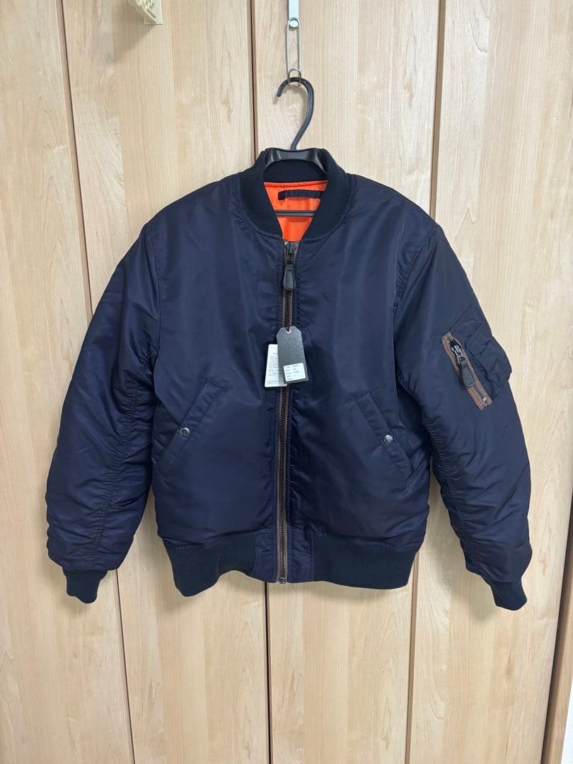 【新品未使用】HOUSTON MA-1 フライトジャケット ネイビー