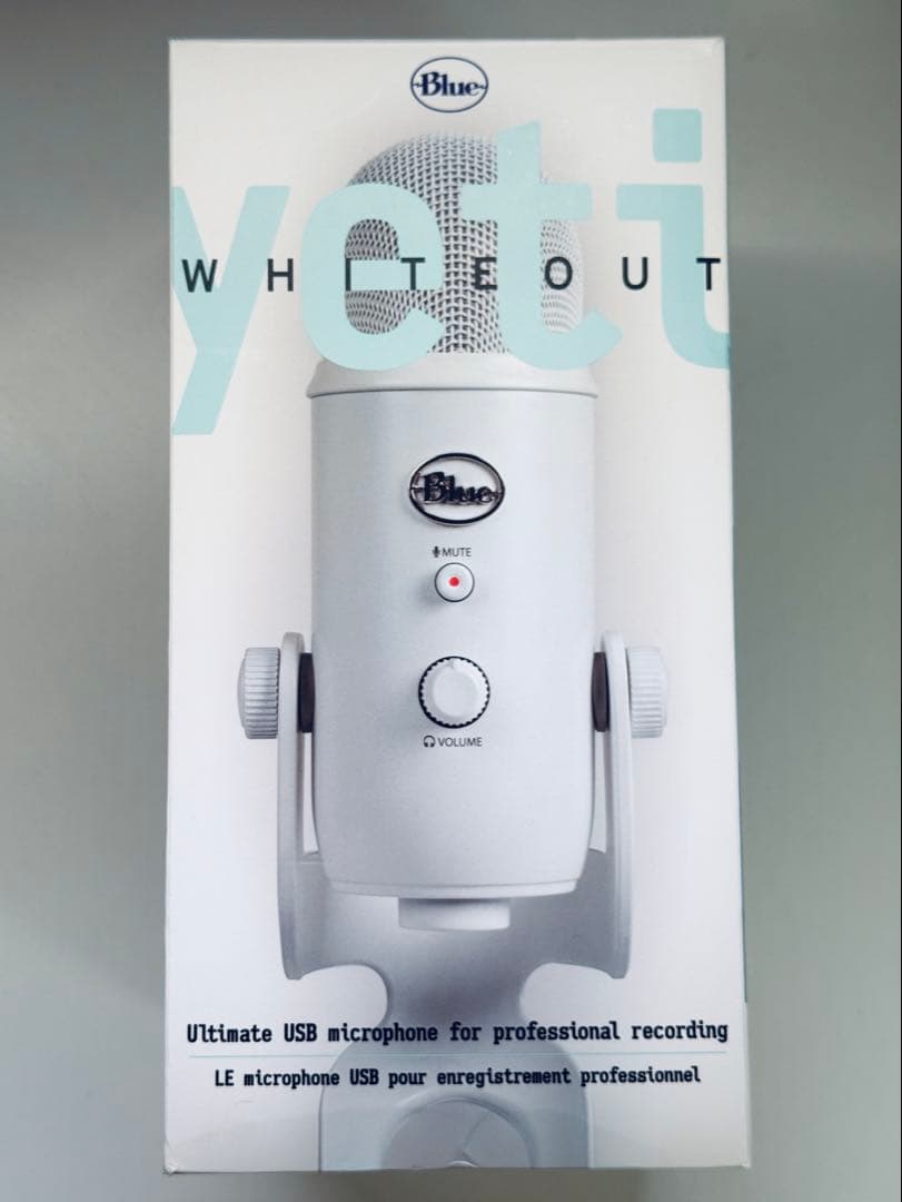 Blue Yeti whiteout ホワイトアウト USBマイク